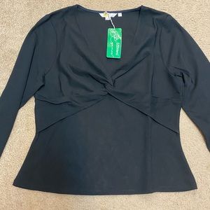 Boden Women’s Ponte Twist Front Jersey Top